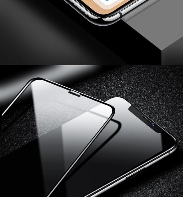 SKALO iPhone XR FULL-FIT Hærdet Glas Skærmbeskyttelse