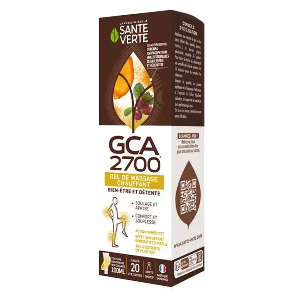 Gel Aquecedor Santé Verte GCA 100ml