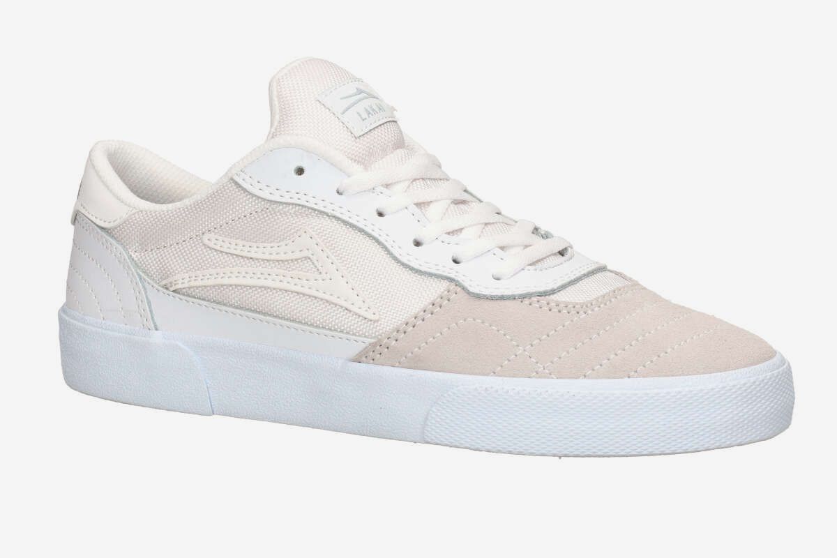 Lakai Cambridge Schuh (white reflective suede)