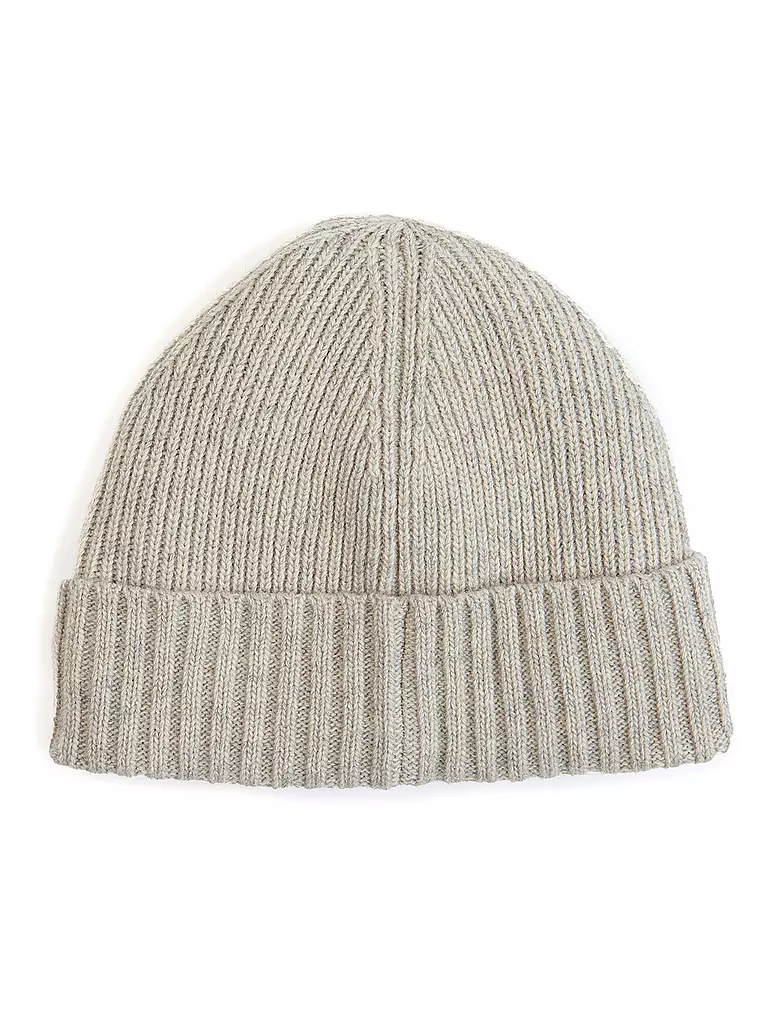 BARBOUR Mütze - Haube CARLTON hellgrau