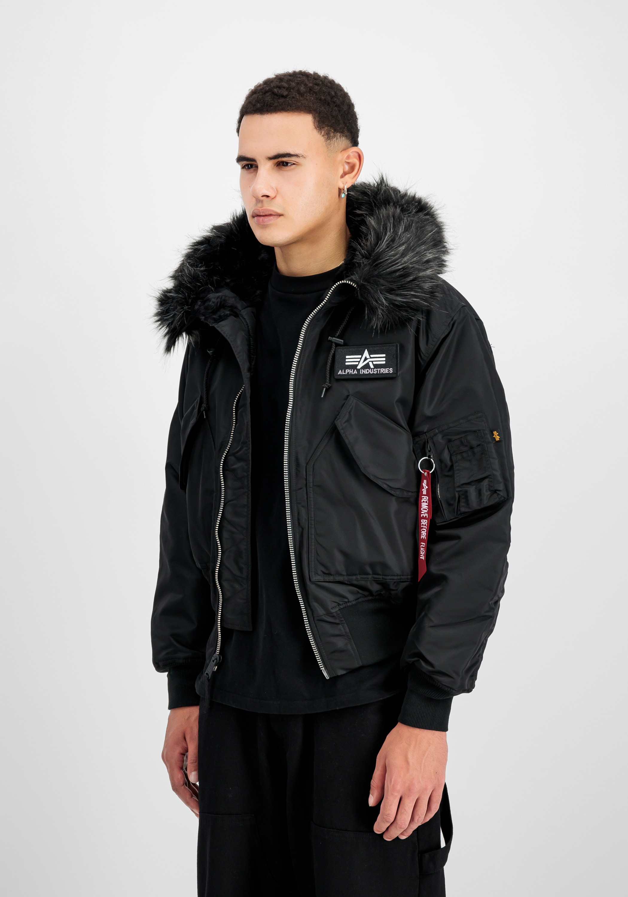 Alpha Industries Winterjacke »45/P Hooded Custom«
