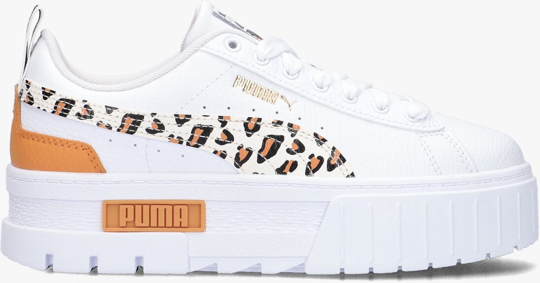 PUMA witte puma lage sneakers mayze wild jr