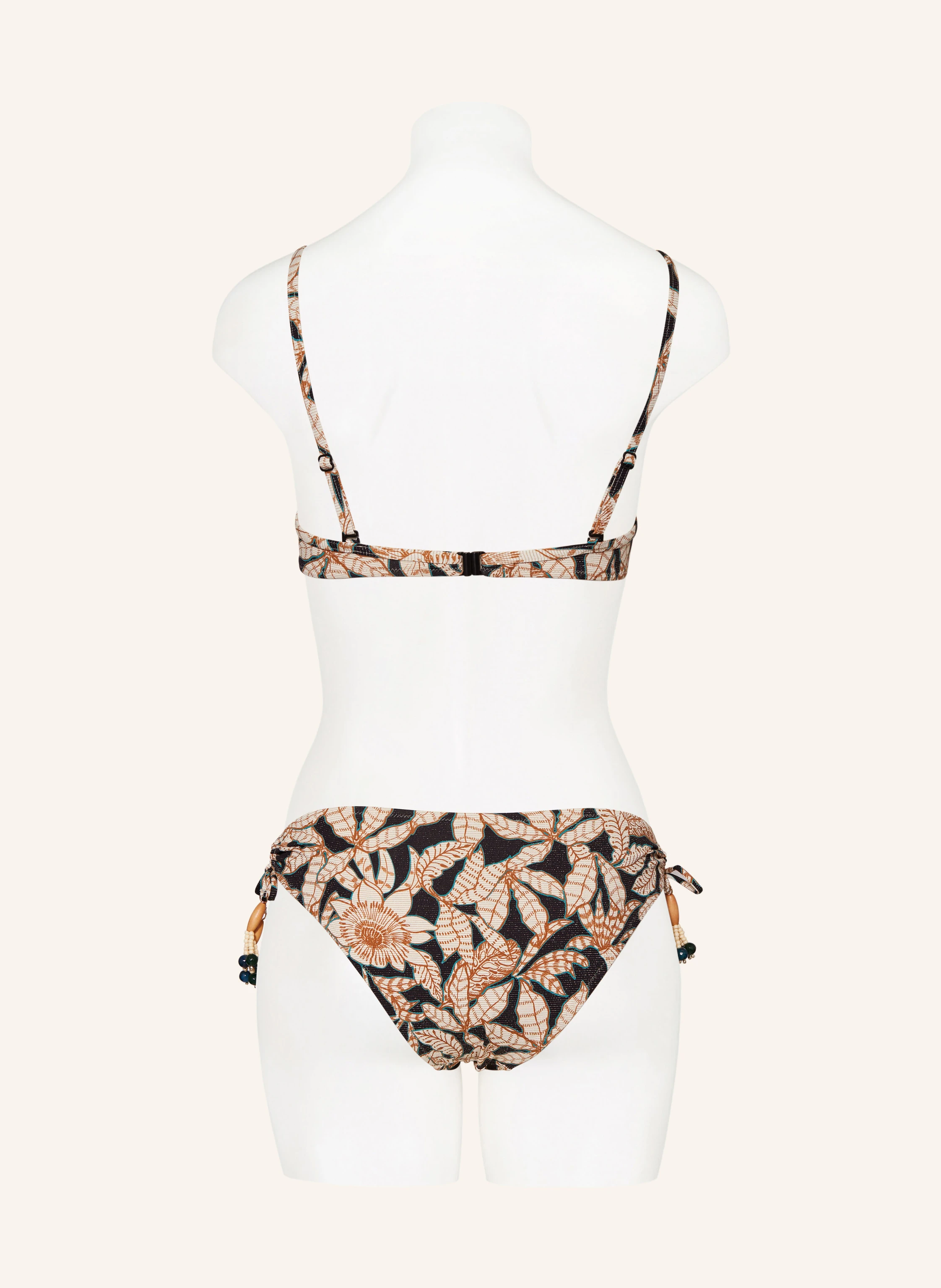 watercult Triangel-Bikini-Hose LES CÔTES mit Schmuckperlen