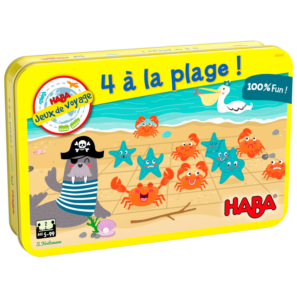 Jeu de voyage - 4 à la Plage !