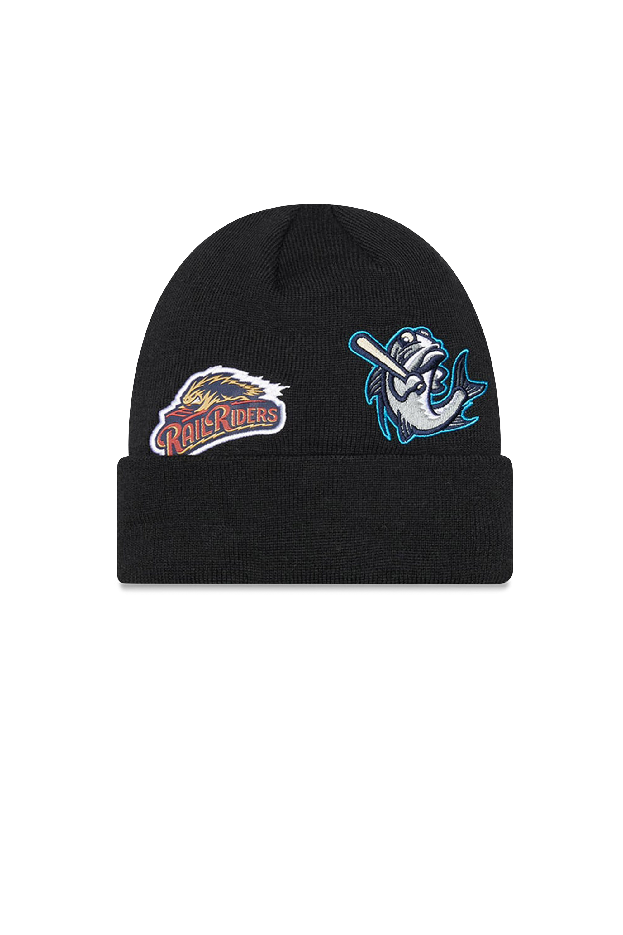 NEW ERA BONNET MULTI PATCH CUFF Noir