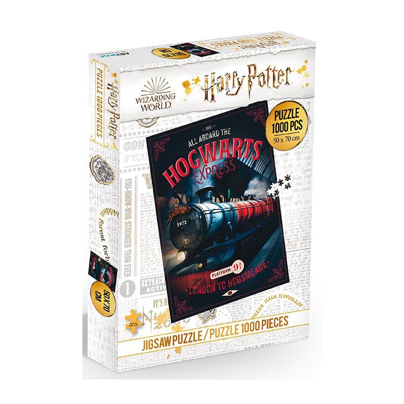 Puzzle 1000 pièces - Harry Potter - Howgarts Express - 50 x 70 cm