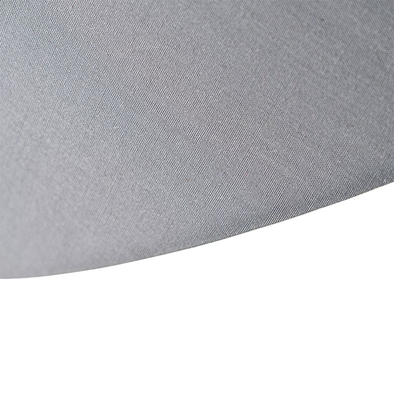 Plafondventilator grijs met ster effect 47cm incl. LED dimbaar met afstandsbediening - Emily