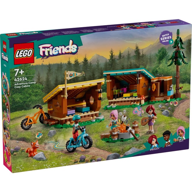 LEGO® Friends 42624 - Gemütliche Hütten im Abenteuercamp
