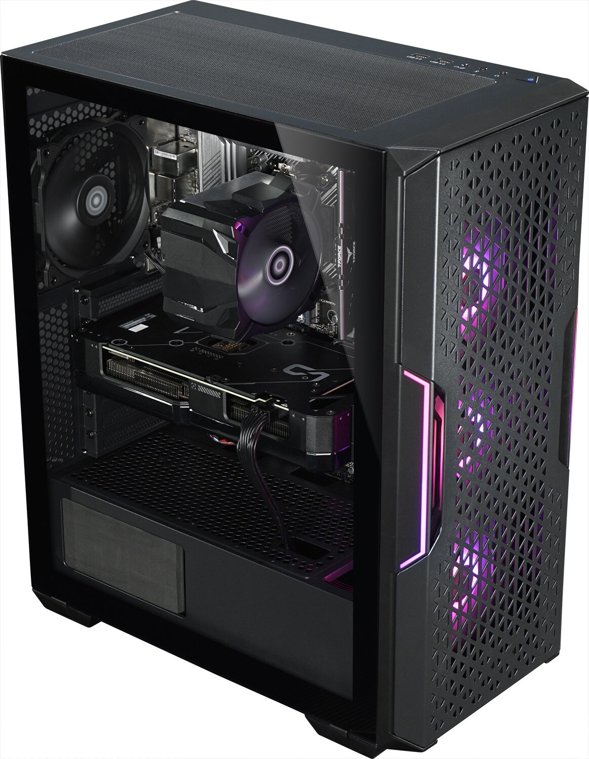 Gaming PC Hunter VII AMD Ryzen 5 7500F, 32GB DDR5, NVIDIA RTX 4060 Ti 8 GB, 2TB SSD, Windows 11