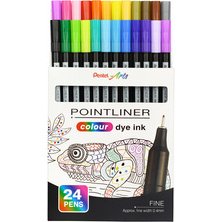Arts Feutre POINTLINER colour dye ink, étui de 6