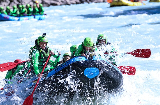 Raftingwochenende in Haiming auf dem Inn als besonderes Geschenk
