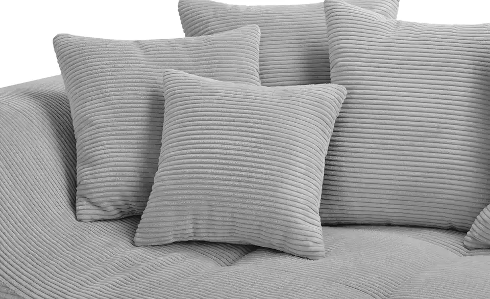 Ecksofa Jonna Hellgrau rechts