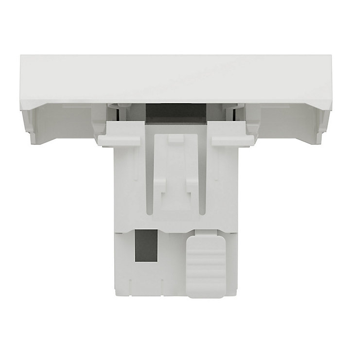 Interrupteur va-et-vient 2 modules Schneider Electric Unica Pro blanc
