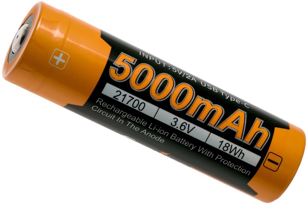 Fenix ARB-L21-5000 21700 Li-ion accu, 5000 mAh