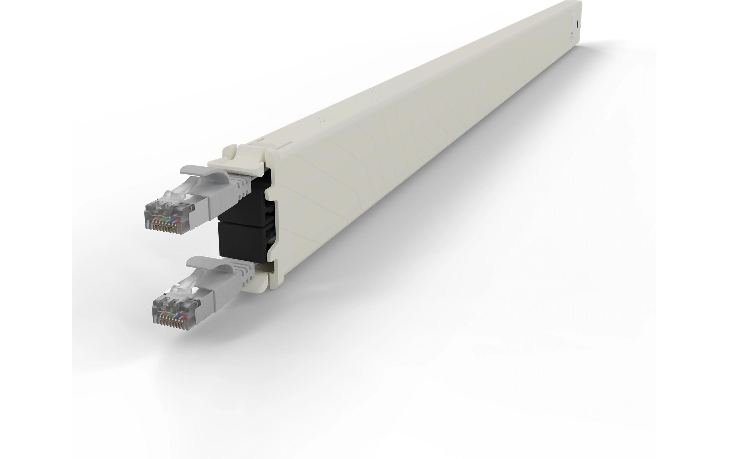 patchbox.one / Cassette / 30RU / Cat 6A, STP, 1.8 m, GrauAll-in-One Lösung für Ordnung im Netzwerkschrank