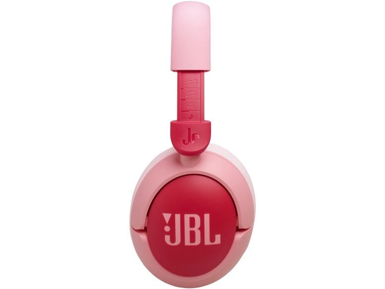 JBL Over-Ear-Kopfhörer Junior 470NC Pink Drahtloser Kopfhörer für Kinder mit Lautstärkenbegrenzung