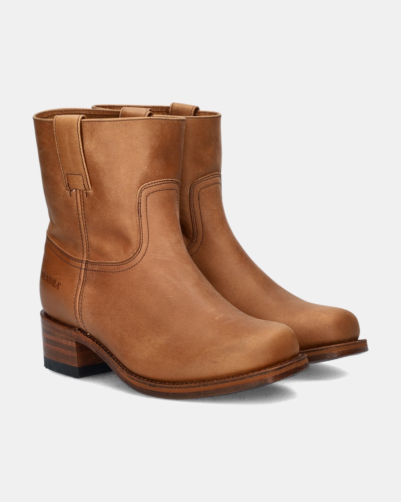 Sendra 13012 Rits- & gesloten boots  - cognac