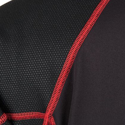 Maillot Technique DXR WINTERCORE ZIP - BLACK RED - Noir / Rouge