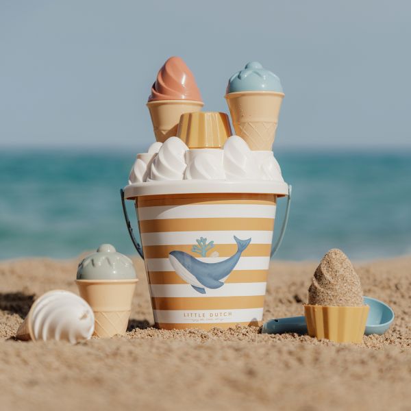 Little Dutch Ocean Dreams Ijsjes Emmerset - 14 Delig - Blue