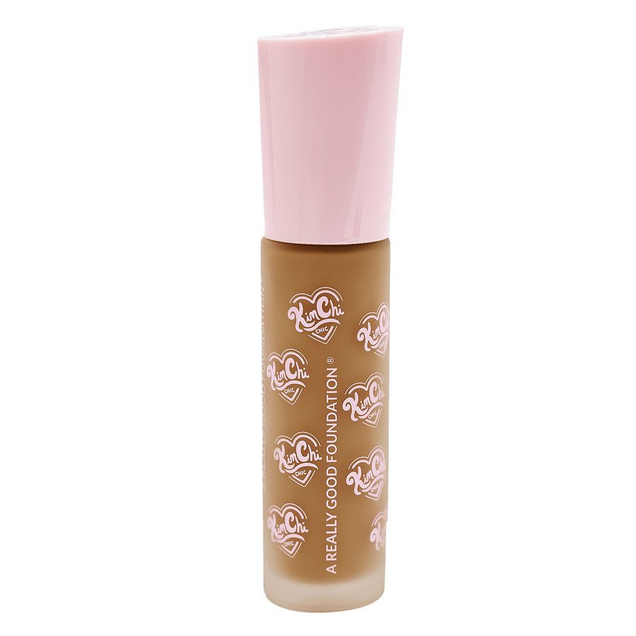 KimChi Chic A Really Good Foundation 120M Medium To Tan Skin With Warm Olive Undertones 30ml