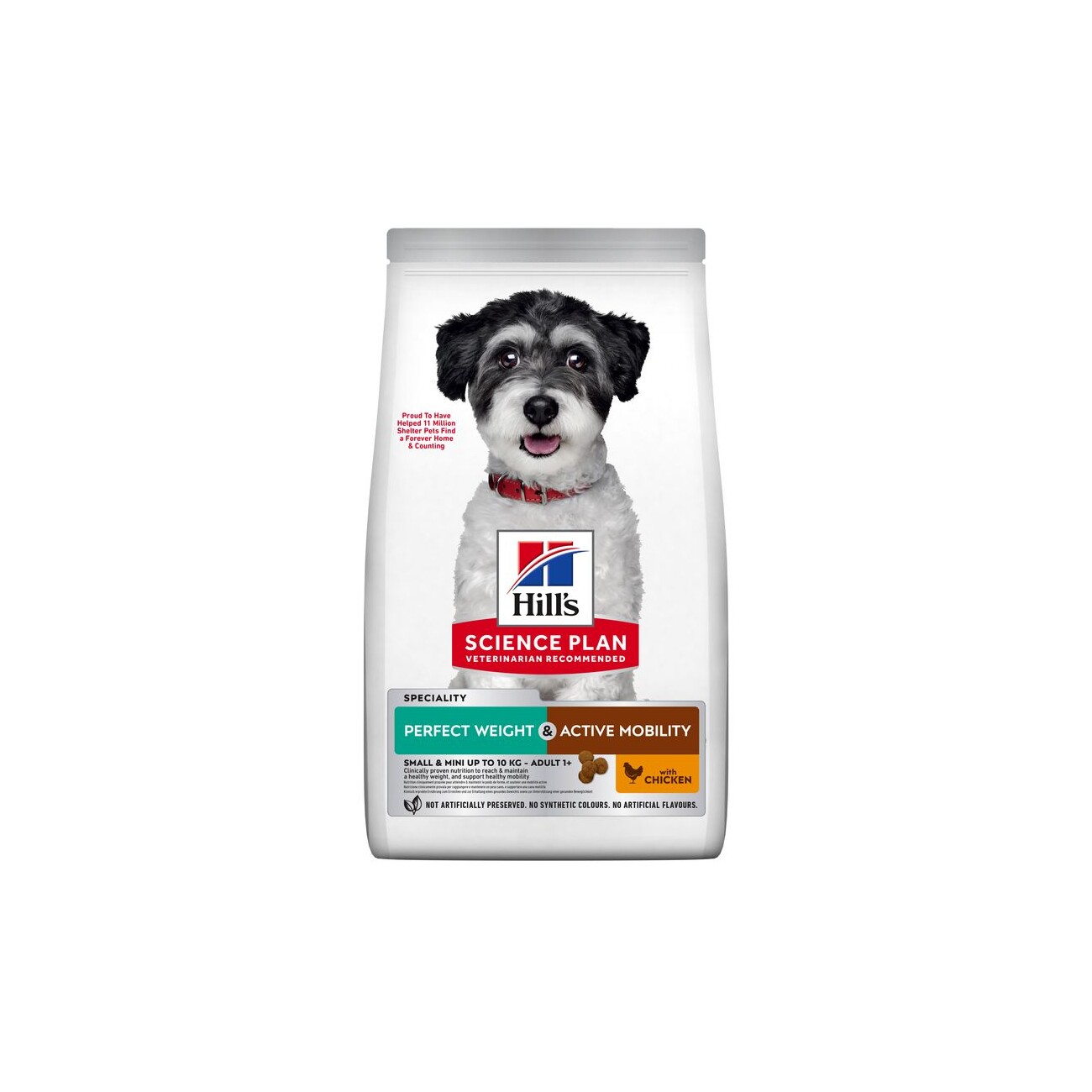 Hill's Science Plan Perfect Weight + Active Mobility Adult Small & Mini mit Huhn 6 kg