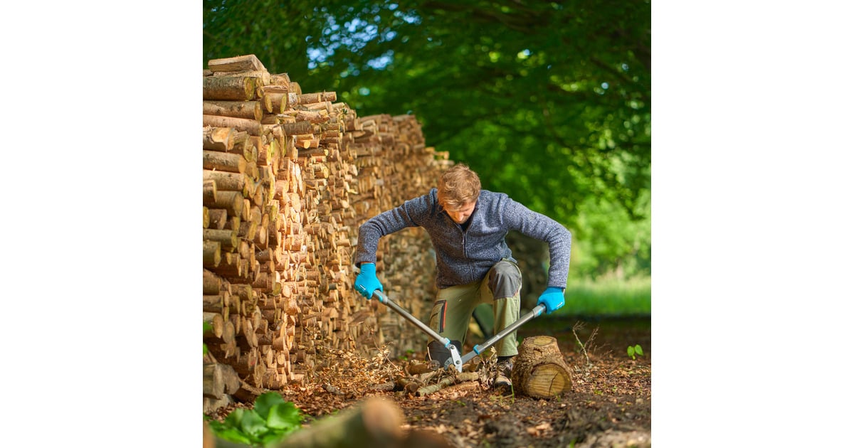 GARDENAAambeeldtakkenschaar EnergyCut Pro L, met aambeeldsnede  (Grijs/turquoise, 75cm, voor droog hout)
