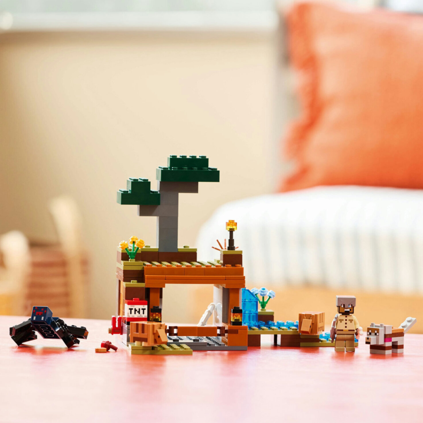 LEGO® Minecraft 21269 Die Expedition zur Gürteltiermine ab 8 Jahren