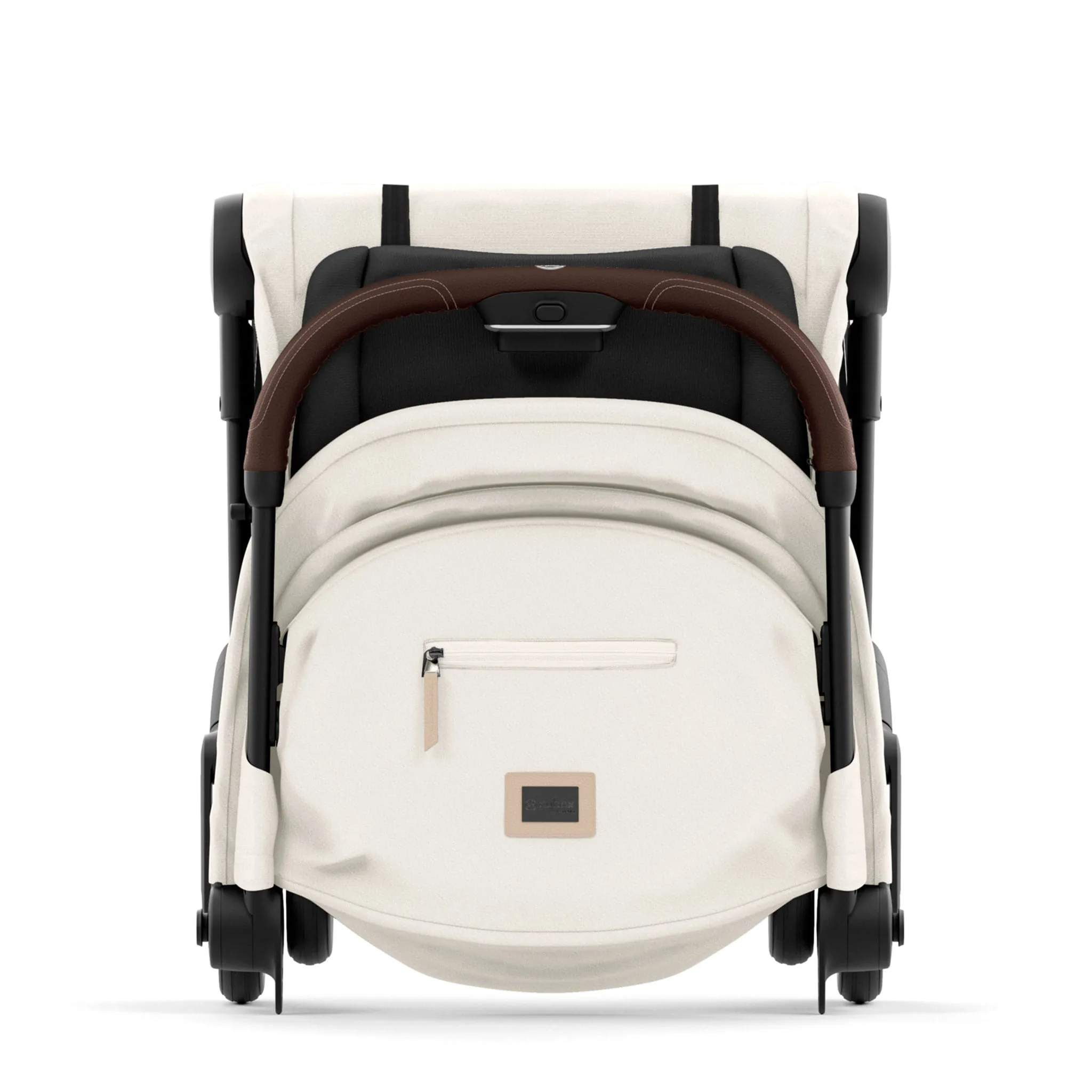 Cybex Poussette Coya - Cadre chromé avec siège blanc cassé