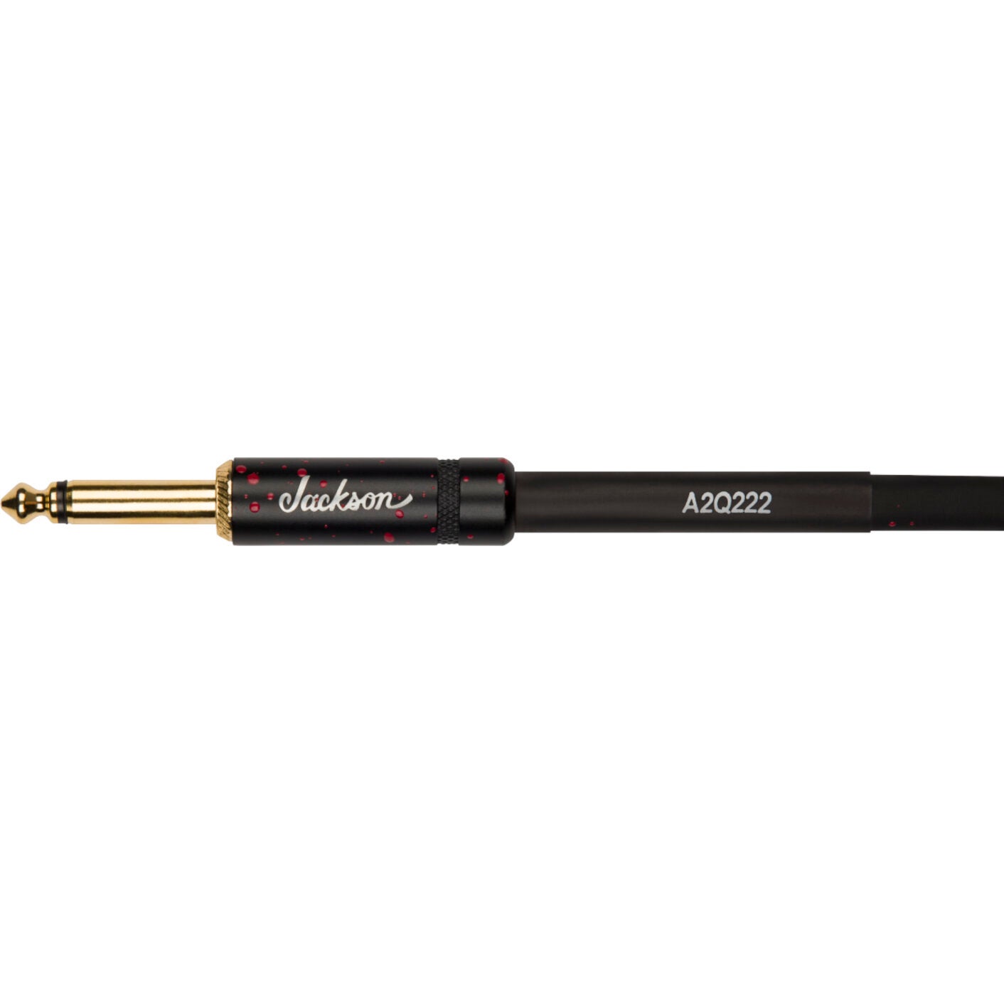 Jackson High Performance jack kabel zwart-rood recht-haaks 6.66 m