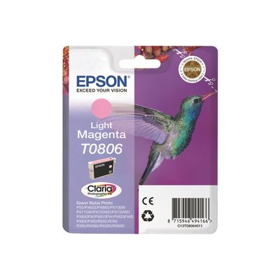 Epson T0806 Colibri - magenta clair - cartouche d'encre originale