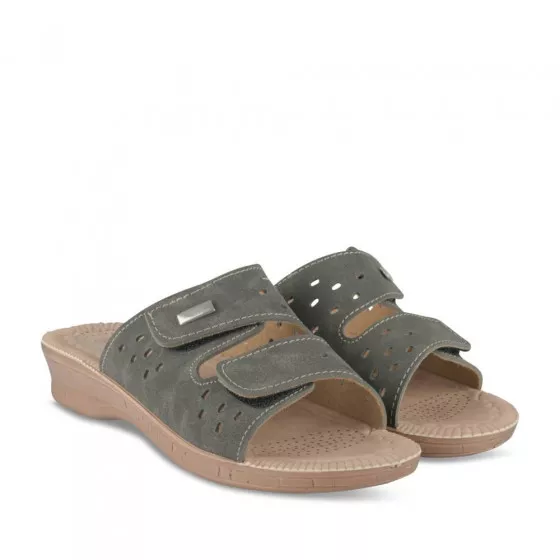 Mules GRIS NEOSOFT RELAX