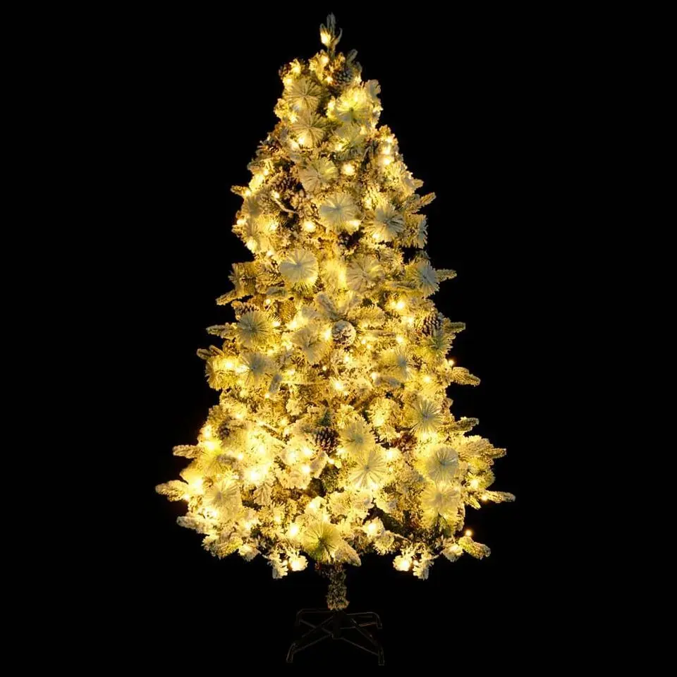 vidaXL - Kunstkerstboom - Groen - 195 x 95 cm