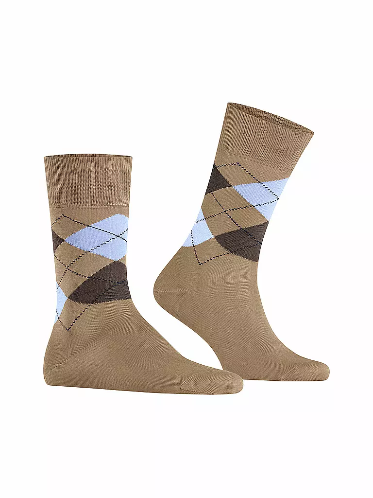 BURLINGTON Herren Socken 40-46 MANCHESTER beige beige
