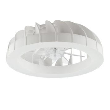 Brilliant plafondventilator Fanora met lamp en RGB functie 30W wit