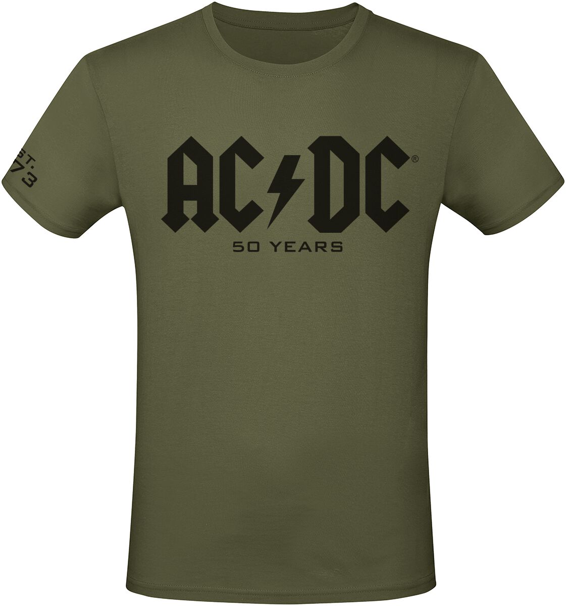 50 Years Logo | AC/DC T-Shirt Manches courtes