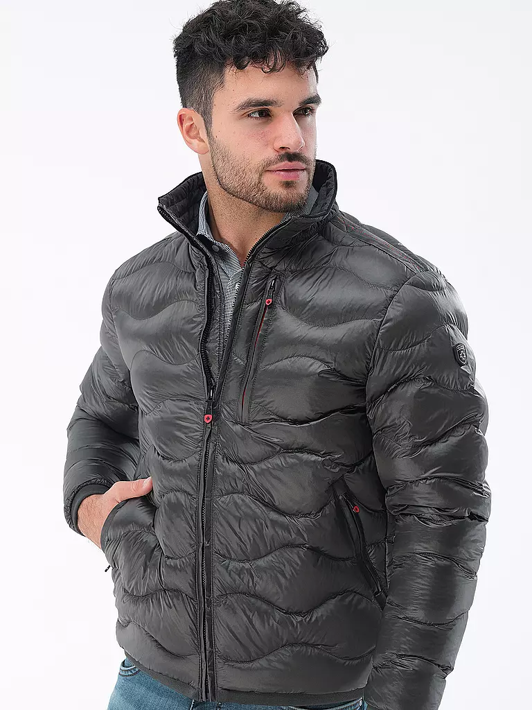 WELLENSTEYN Leichtsteppjacke grau