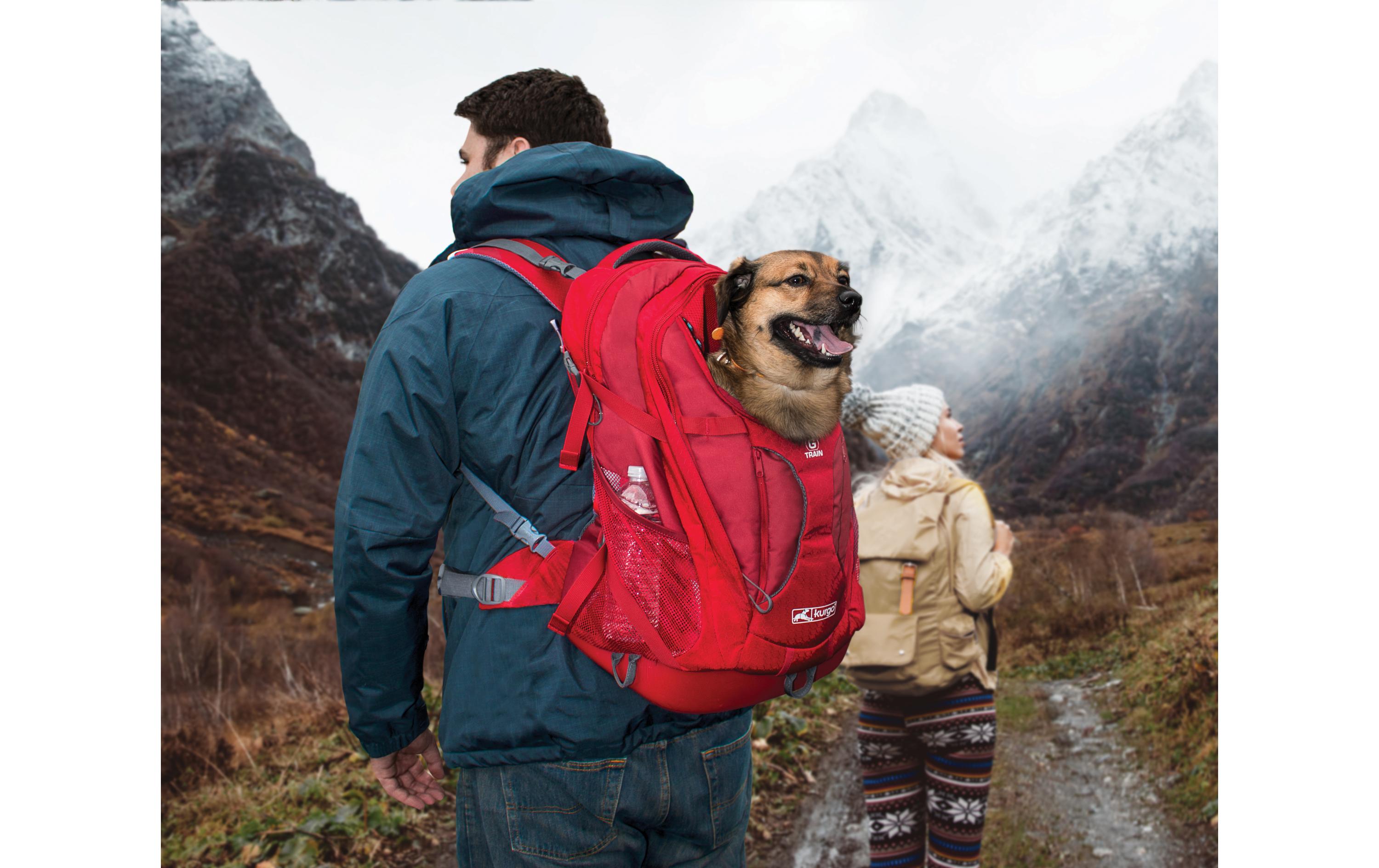 Tiertransport-Rucksack G-Train K9, Chili Red<br>Sportlicher Rucksack für Hunde