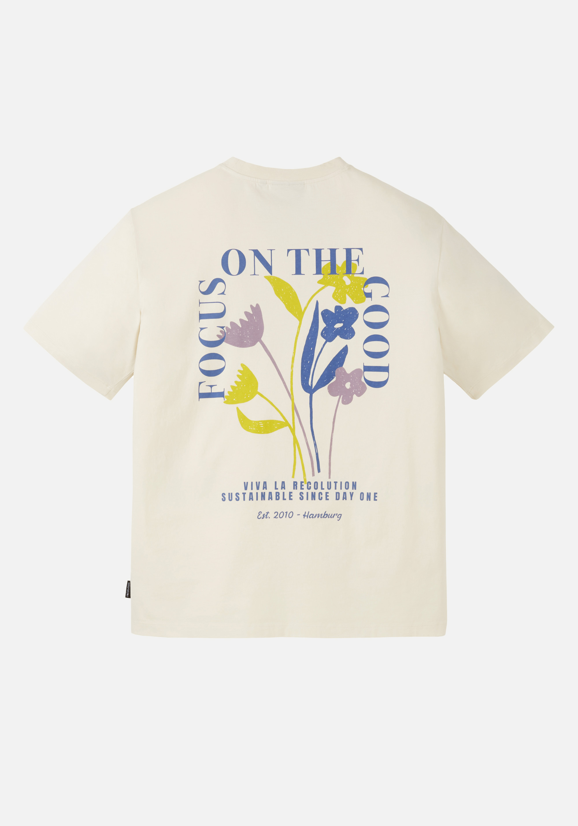Recolution T-Shirt Aposeris Focus Arctic White