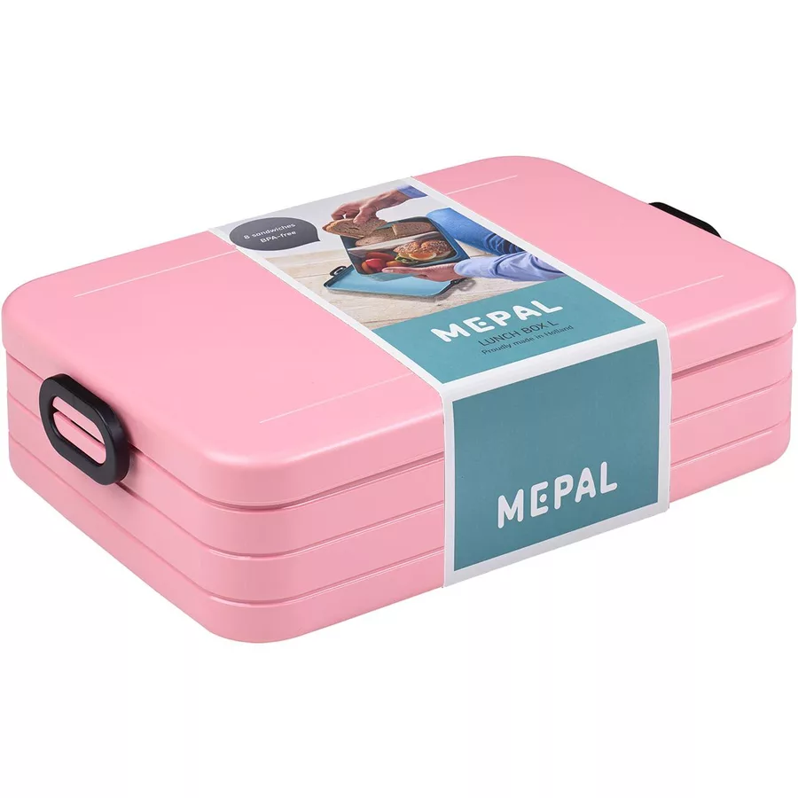 Mepal Lunchbox Take a Break Large 1500 ml pink
