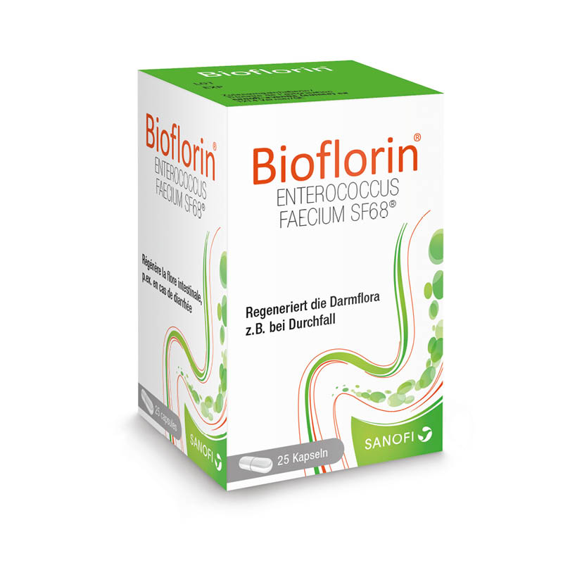BIOFLORIN Kaps Ds 25 Stk<br>25 Stück, Dose, Hartkapsel