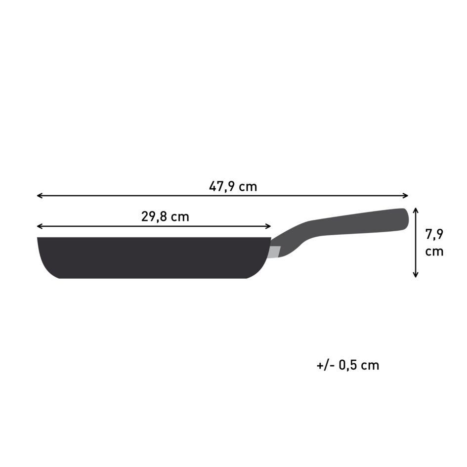 Experience Ceram keramische koekenpan 28 cm - Fusion Core - inductie