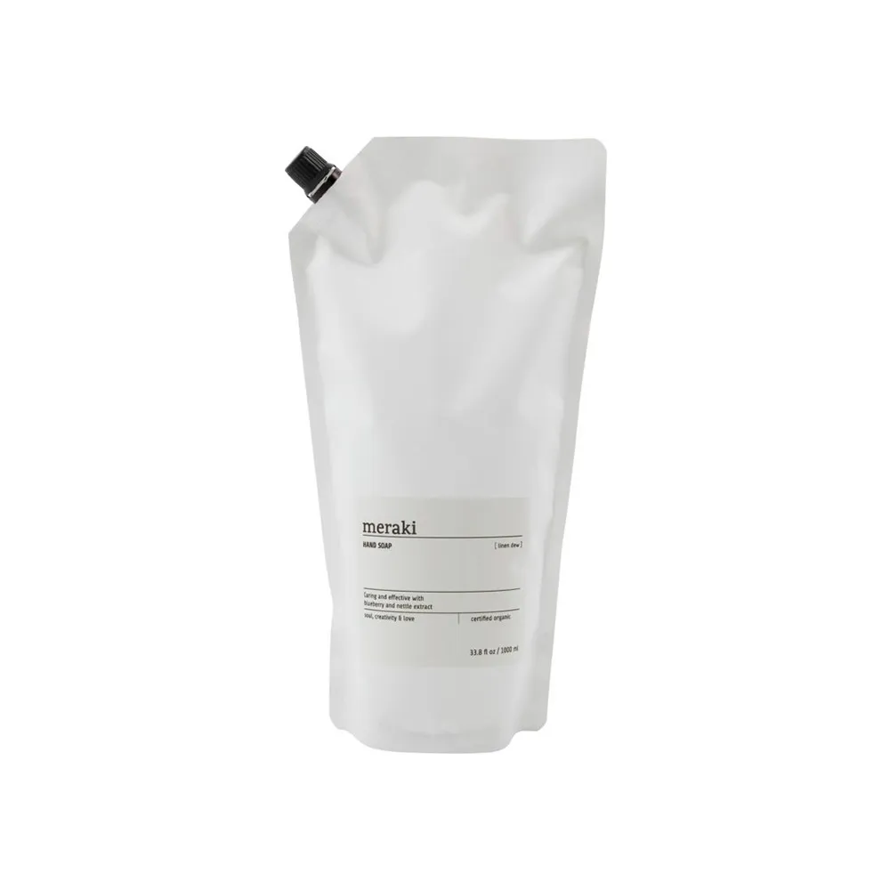 Meraki Hand Soap Refill, Linen Dew - 1000 ml.
