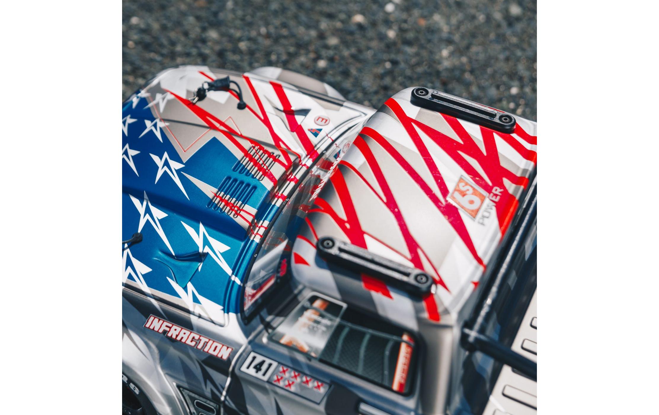 Race Truck Infraction V2 6S BLX ARTR<br>Fahrspass auf jedem Untergrund