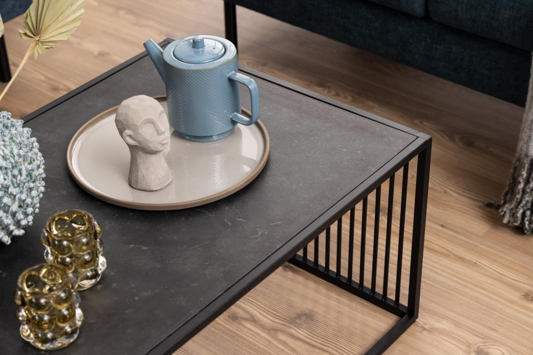 Clune Salontafel - 120 x 60 cm - Zwart