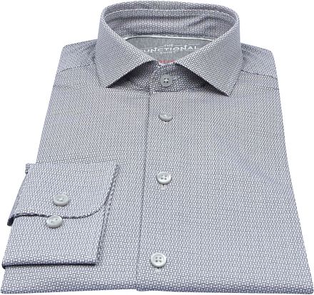 Pure The Functional Shirt Print Grijs 4046-21750-773 kopen