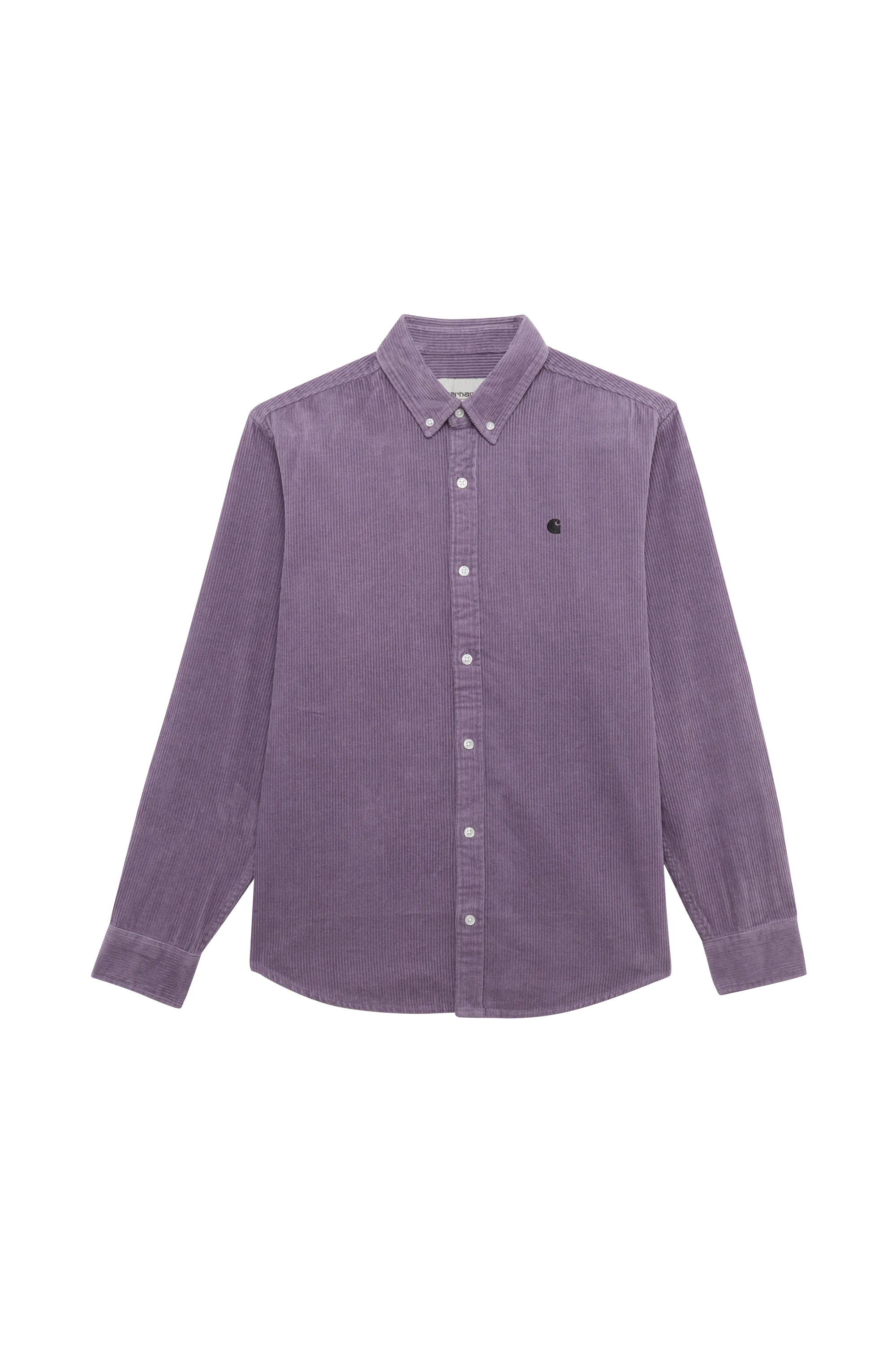 CARHARTT WIP Surchemise col américain en coton  L/S MADISON CORD  Violet