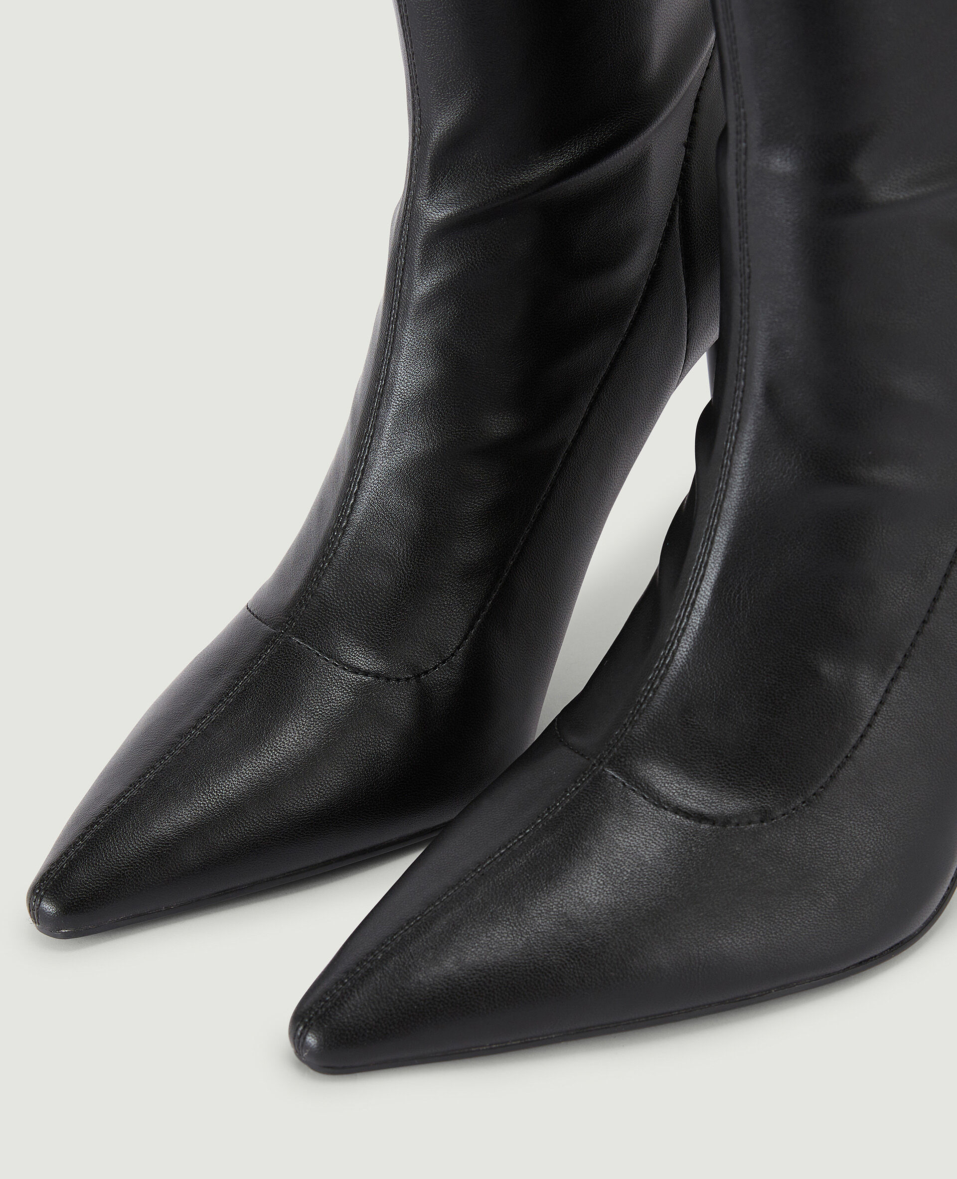 Bottes courtes bouts pointus - Noir