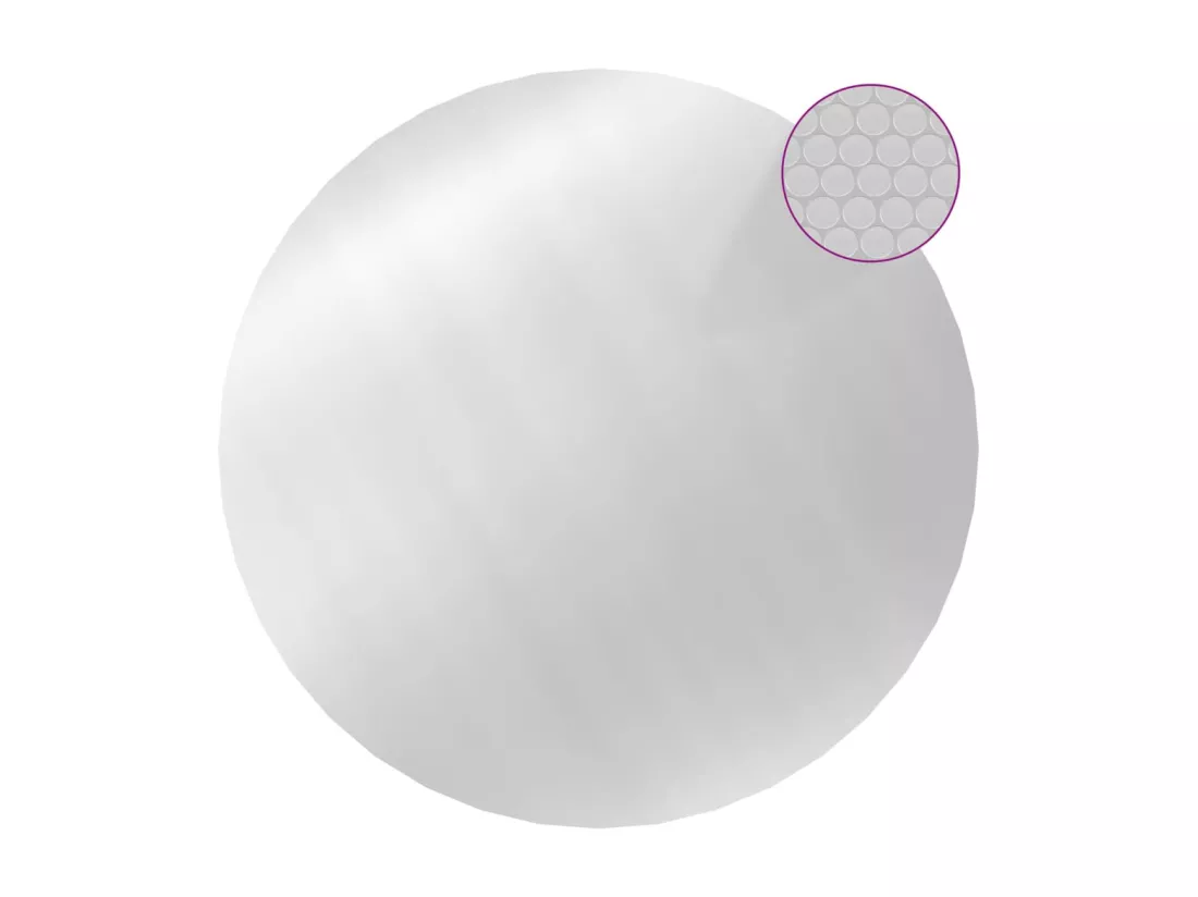 Couverture de piscine Argenté 549 cm PE