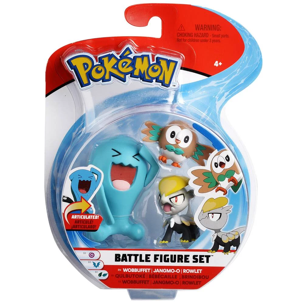 POKEMON - PACK DE 3 FIGURINES