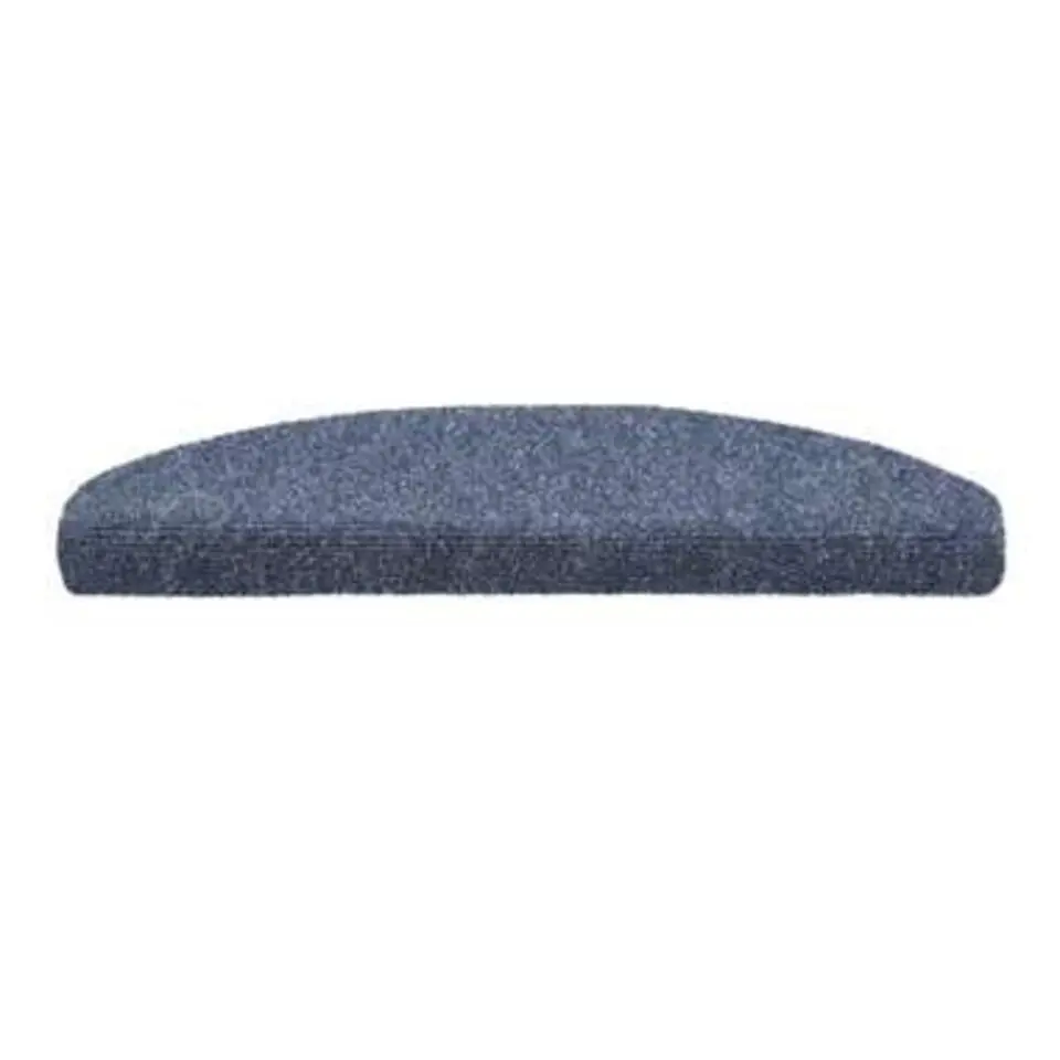 vidaXL - Trapmat - Blauw - Polypropyleen - 65 x 21 x 4 cm - 15 stuks